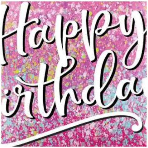 balon foliowy happy birthday fabulous rozowy amscan 18 rnd