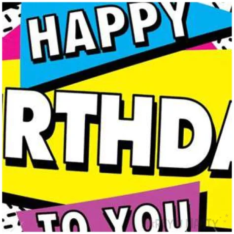 balon foliowy happy birthday kolorowe ksztalty qualatex 18 rnd