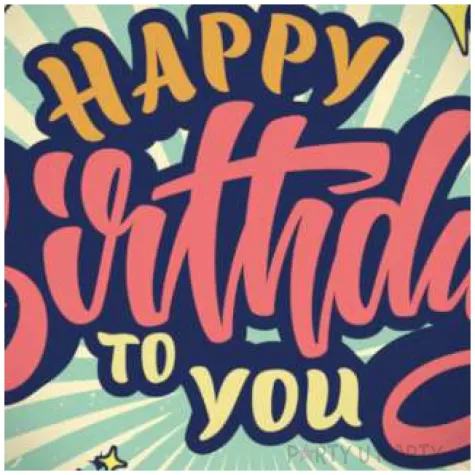 balon foliowy happy birthday retro stars folat 18 rnd