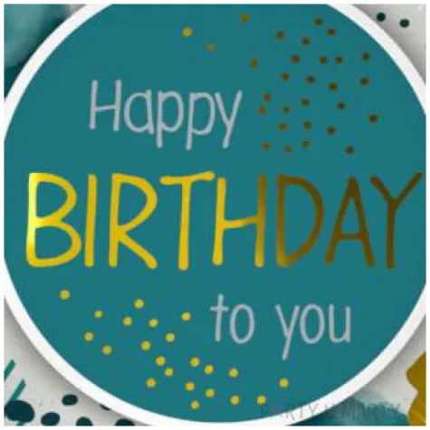 balon foliowy happy birthday turkusowo zloty folat 18 rnd