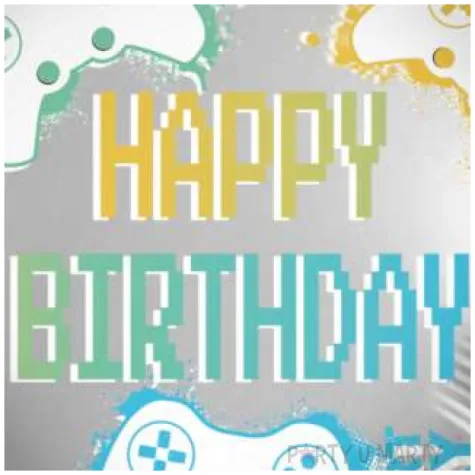 balon foliowy happy birthday urodziny gracza folat 18 rnd