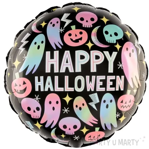 balon foliowy happy halloween duchy i spolka partypal 18 rnd