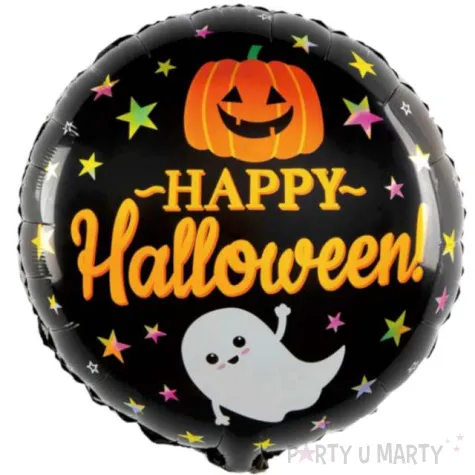 balon foliowy happy halloween dynia partypal 18 rnd