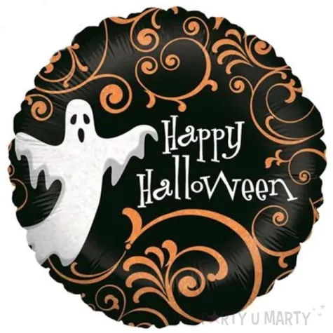 balon foliowy happy halloween z duszkiem adikbal 9 rnd