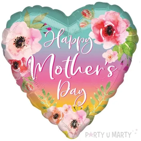 balon foliowy happy mothers day amscan 18 hrt