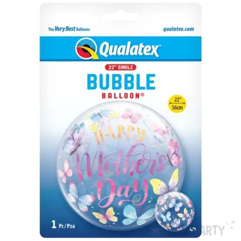 balon foliowy happy mothers day motyle qualatex 22 orb