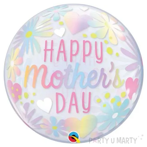balon foliowy happy mothers day rozowy qualatex 22 rnd