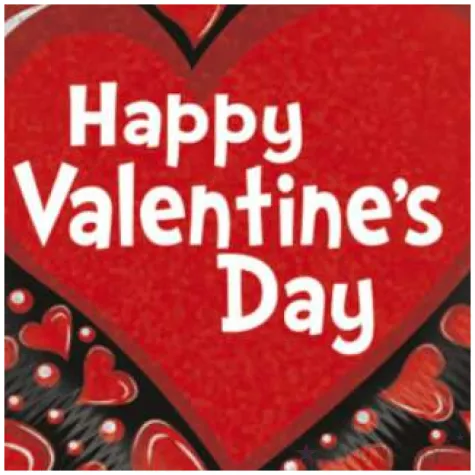 balon foliowy happy valentines day serce i serduszka czerwony betallic 18 hrt