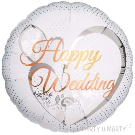 balon foliowy happy wedding takarakosan 14 rnd