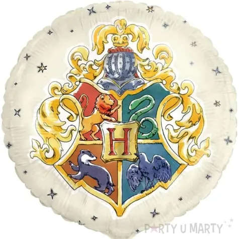 balon foliowy harry potter herb hogwartu unique 18 rnd