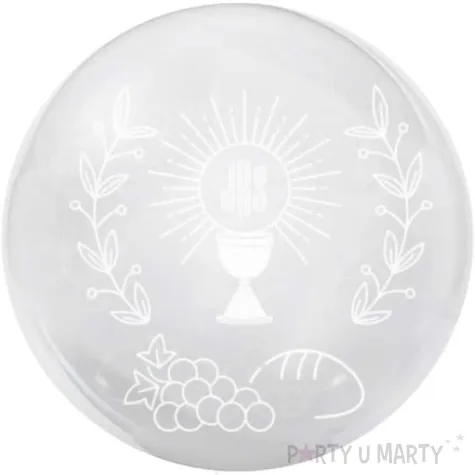 balon foliowy hostia ihs transparentny tuban 17 orb