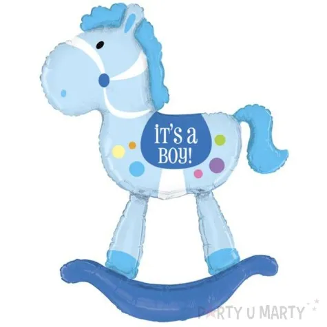 balon foliowy its a boy kon na biegunach grabo 60 shp