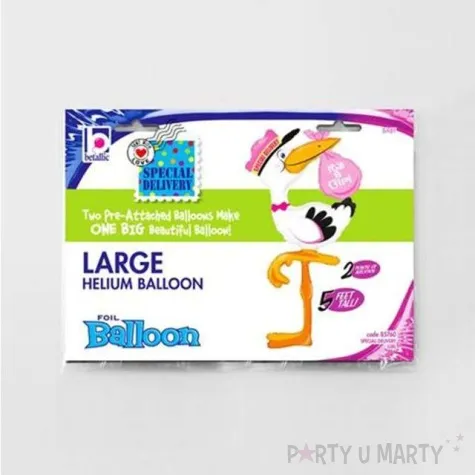 balon foliowy its a girl bocian grabo 60 shp