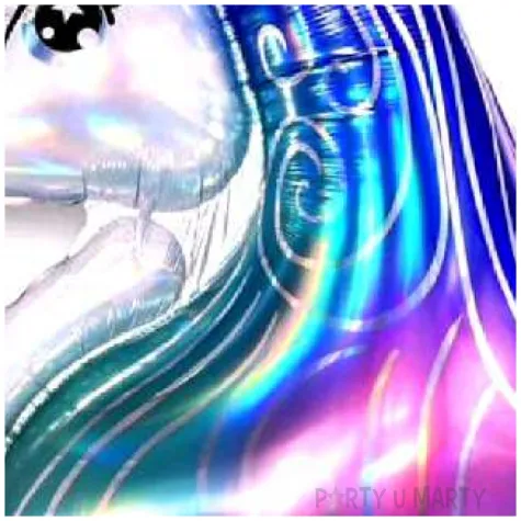 balon foliowy jednorozec opalizujacy jix 32 shp