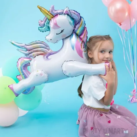 balon foliowy jednorozec stojacy partypal 21 shp