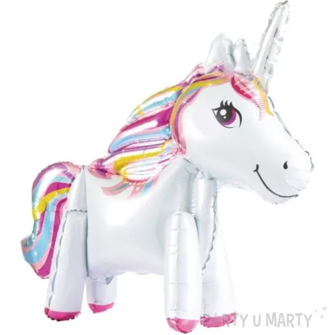balon foliowy jednorozec stojacy partypal 27 shp