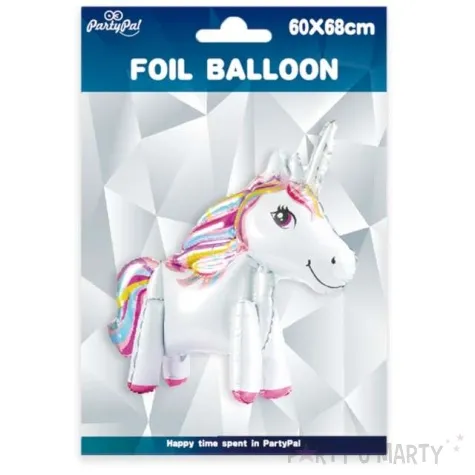 balon foliowy jednorozec stojacy partypal 27 shp