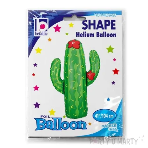 balon foliowy kaktus betallic 41 shp