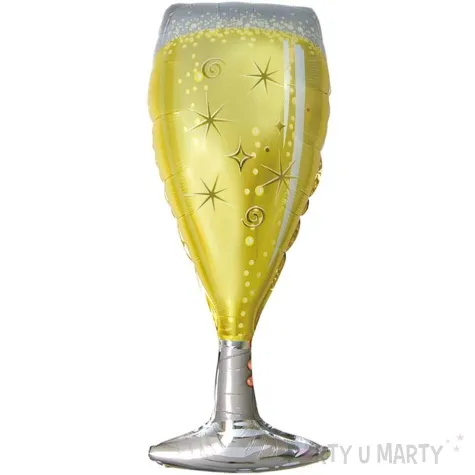 balon foliowy kieliszek szampana zloty jix 39 shp