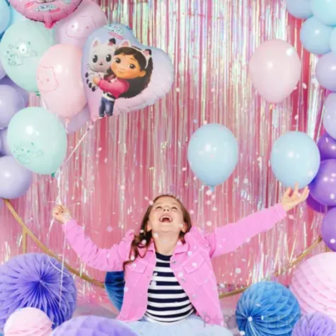 balon foliowy koci domek gabi partydeco 18 hrt