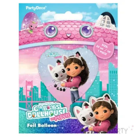 balon foliowy koci domek gabi partydeco 18 hrt