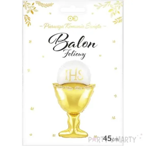 balon foliowy komunia swieta hostia partypal 18 shp