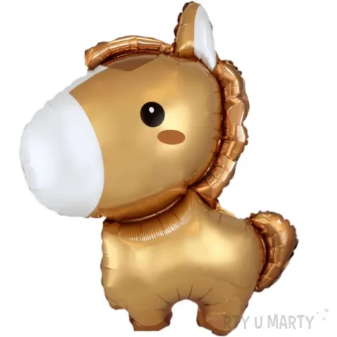 balon foliowy konik brazowy flexmetal 14 shp