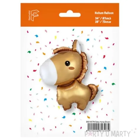 balon foliowy konik brazowy flexmetal 24 shp