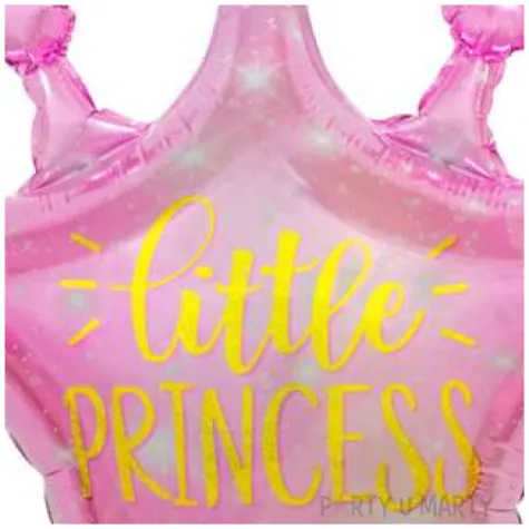 balon foliowy korona little princess godan 24 shp