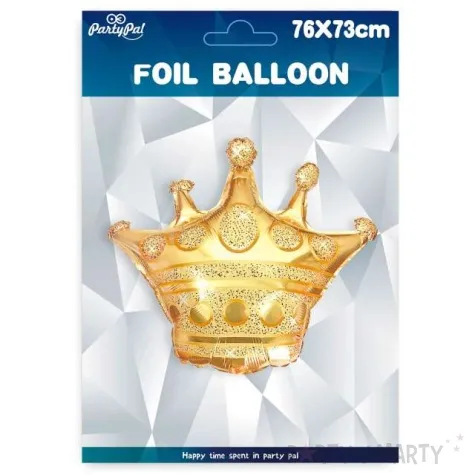 balon foliowy korona zloty partypal 30 shp