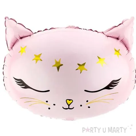 balon foliowy kotek rozowy partydeco 19 shp