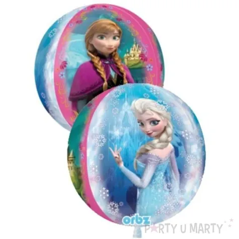 balon foliowy kraina lodu amscan 16 orb