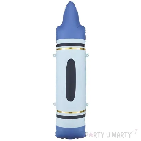 balon foliowy kredka niebieski partydeco 43 shp