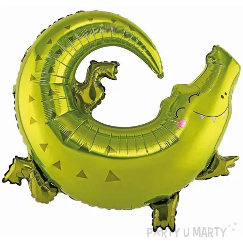 balon foliowy krokodyl safari zielony godan 31 shp