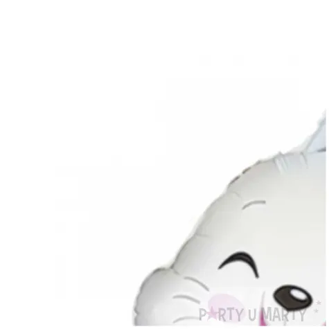 balon foliowy kroliczek bialy flexmetal 14 shp