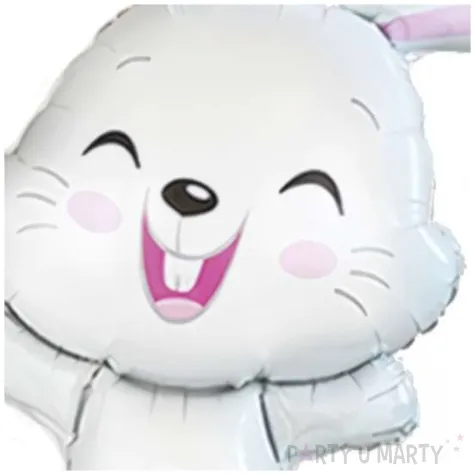 balon foliowy kroliczek bialy flexmetal 14 shp