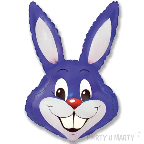 balon foliowy krolik fioletowy flexmetal 24 shp