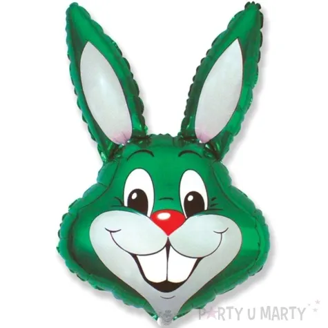 balon foliowy krolik zielony flexmetal 24 shp