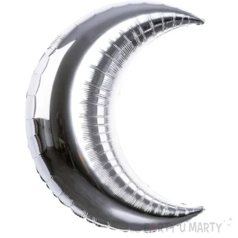 balon foliowy ksiezyc srebrny jix 28 shp