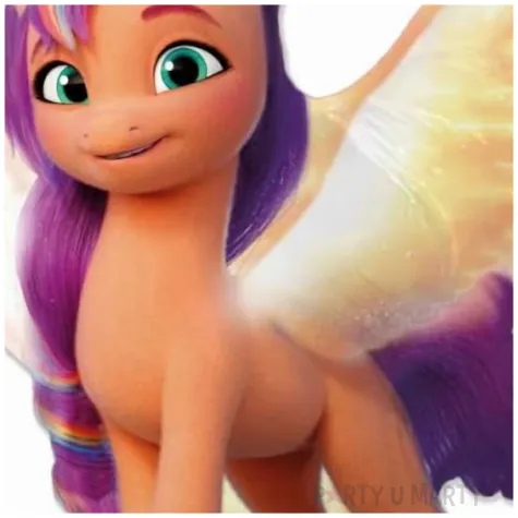 balon foliowy kucyki my little pony sunny flexmetal 14 shp