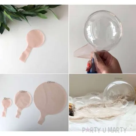 balon foliowy kula przezroczysta takarakosan 31 10 szt orb