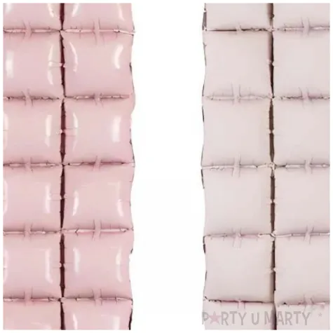 balon foliowy kurtyna scianka do zdjec rozowy jasny partydeco 43 shp