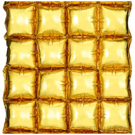 balon foliowy kurtyna scianka do zdjec zloty partydeco 43 shp