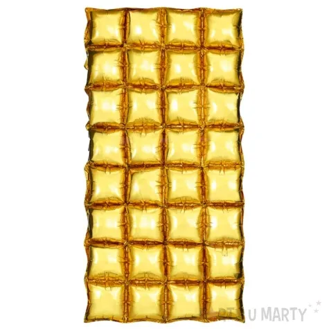 balon foliowy kurtyna scianka do zdjec zloty partydeco 56 shp