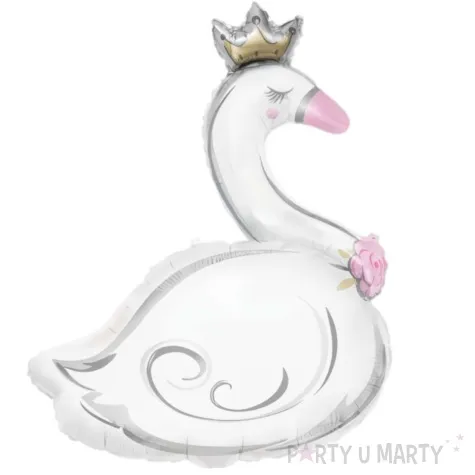 balon foliowy labedz korona unique 43 shp