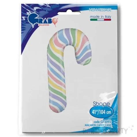 balon foliowy laska cukrowa teczowa grabo 41 shp