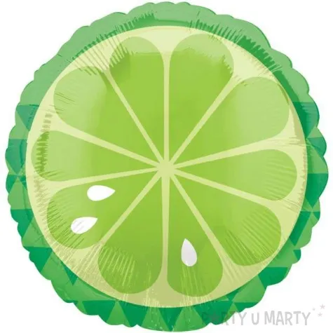 balon foliowy limonka amscan 18 rnd