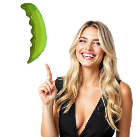 balon foliowy lisc palmowy dekoracja na impreze hawajska aloha wielkanoc zielony limonkowy 24