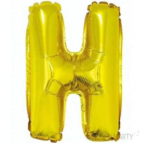 balon foliowy litera h zloty godan 14 ltr