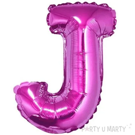 balon foliowy litera j rozowy godan 14 ltr